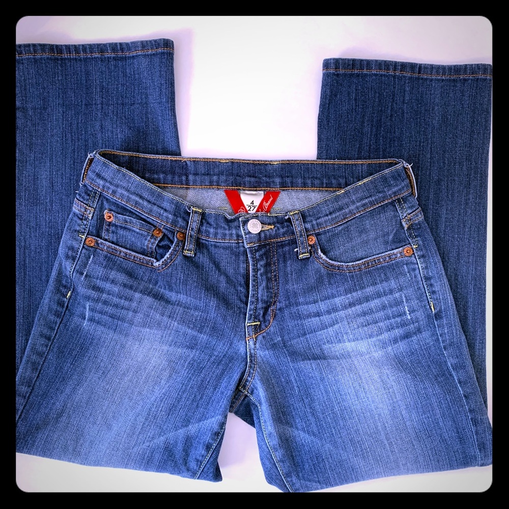 Lucky Brand Women’s Cropped Easy Rider Jeans sz 4